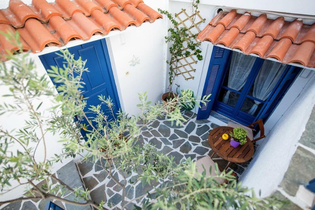 Aquarella-Stylish Veranda Apartment In Centre Of Poros Town Esterno foto