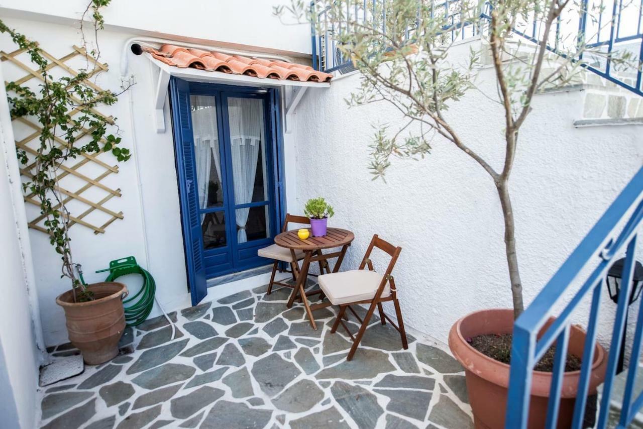 Aquarella-Stylish Veranda Apartment In Centre Of Poros Town Esterno foto