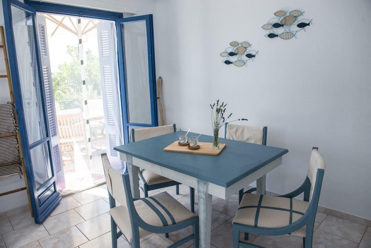 Aquarella-Stylish Veranda Apartment In Centre Of Poros Town Esterno foto