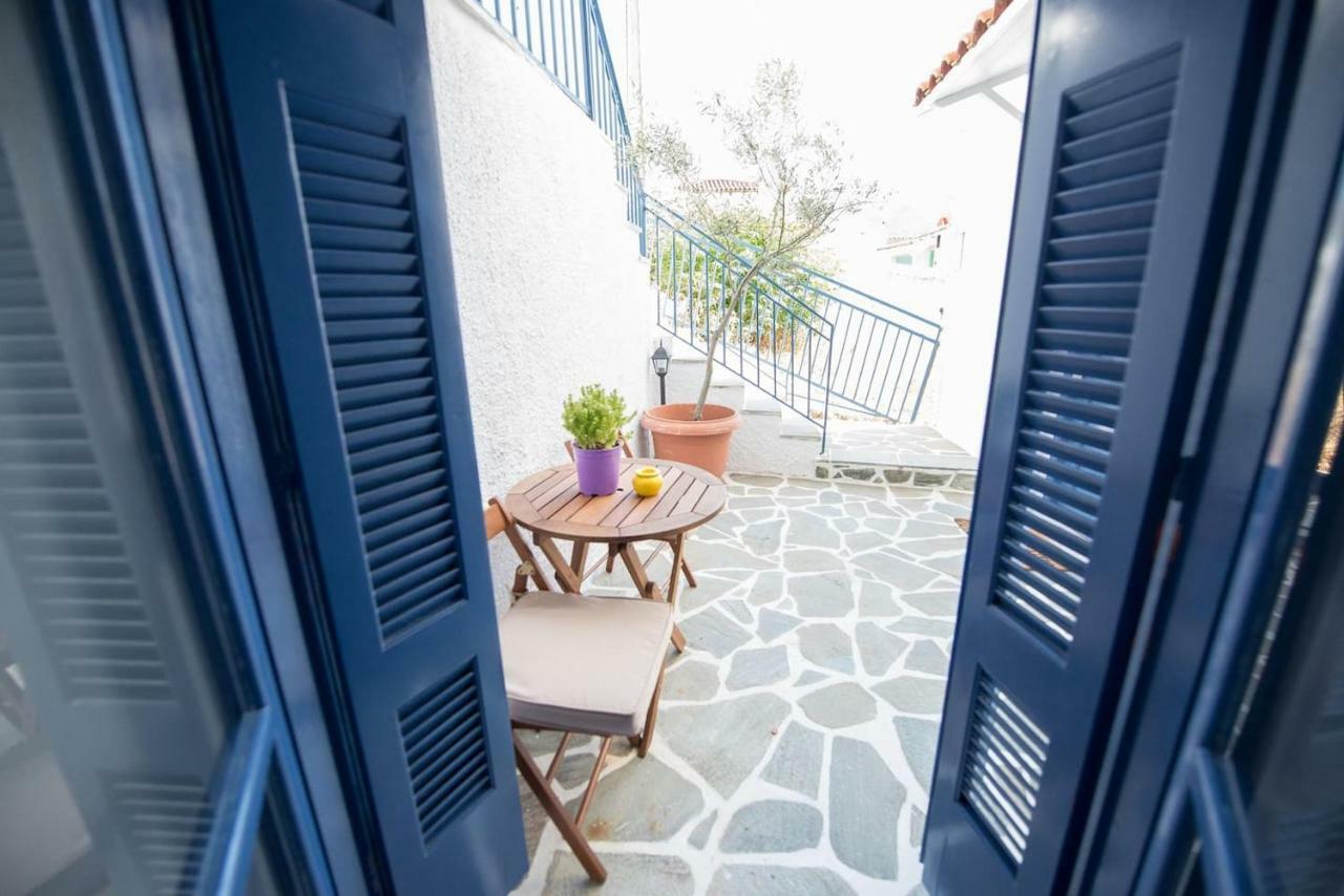 Aquarella-Stylish Veranda Apartment In Centre Of Poros Town Esterno foto